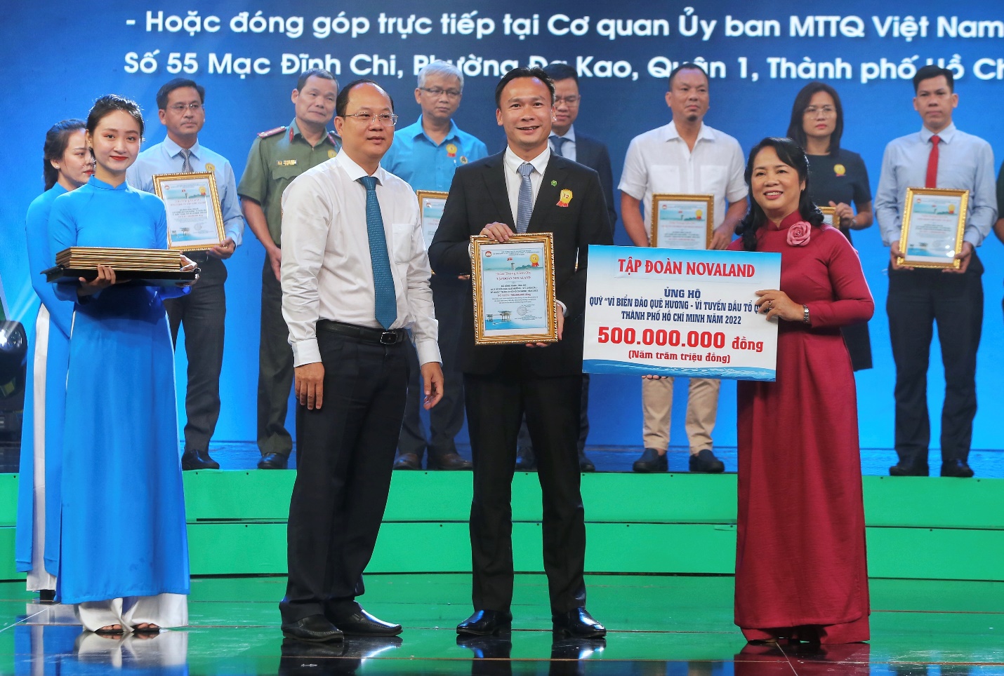Novaland đồng hành cùng quỹ Vì biển đảo quê hương – Vì tuyến đầu Tổ quốc - Ảnh 2.