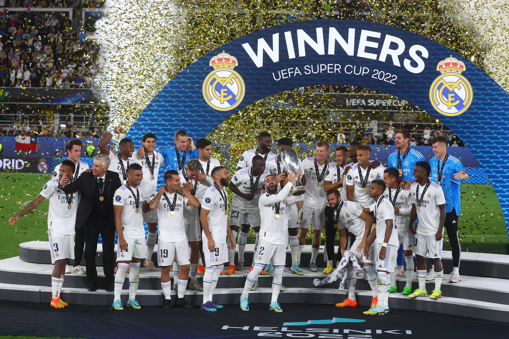 Đ&aacute;nh bại nh&agrave; v&ocirc; địch Europa League, Real Madrid đoạt Si&ecirc;u c&uacute;p ch&acirc;u &Acirc;u - Ảnh 6.