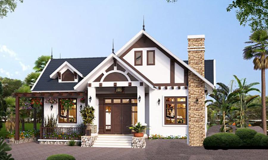 Những mẫu nhà 3 gian miền Bắc truyền thống kết hợp hiện đại được ưa chuộng nhất - Ảnh 2.