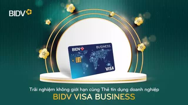 BIDV Visa Business: Giải ph&aacute;p t&agrave;i ch&iacute;nh to&agrave;n diện, linh hoạt cho doanh nghiệp - Ảnh 1.