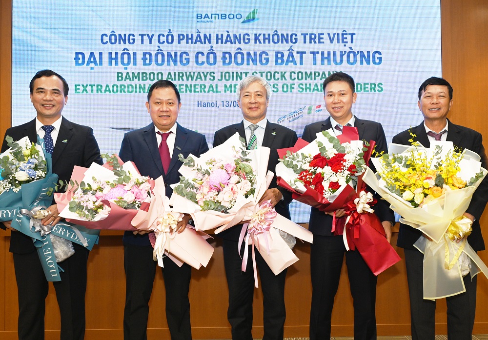 Bamboo Airways đại hội cổ đông bất thường, có tân Chủ tịch Hội đồng quản trị