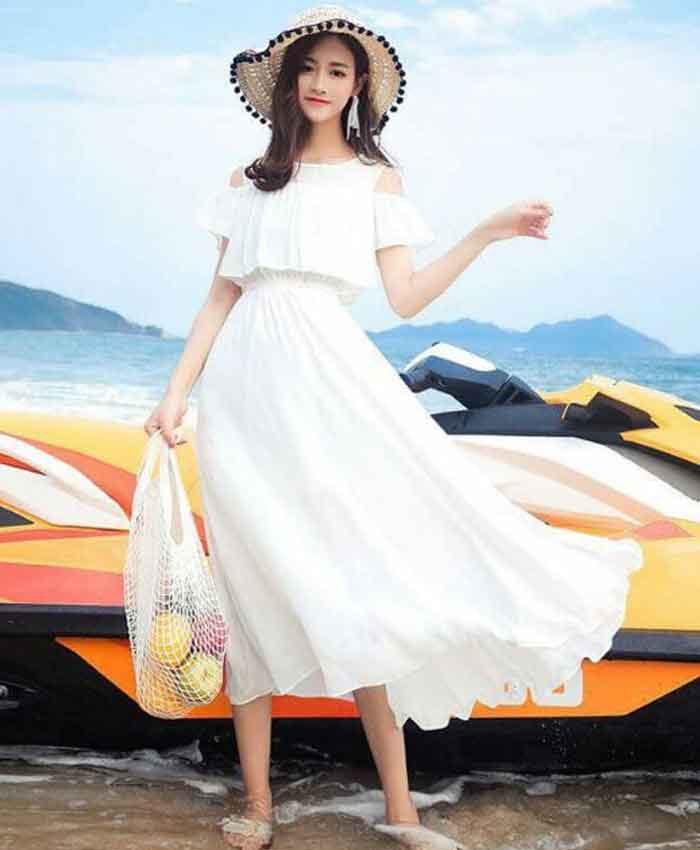 Những mẫu váy đi biển cho mùa hè năm nay - Ảnh 16.