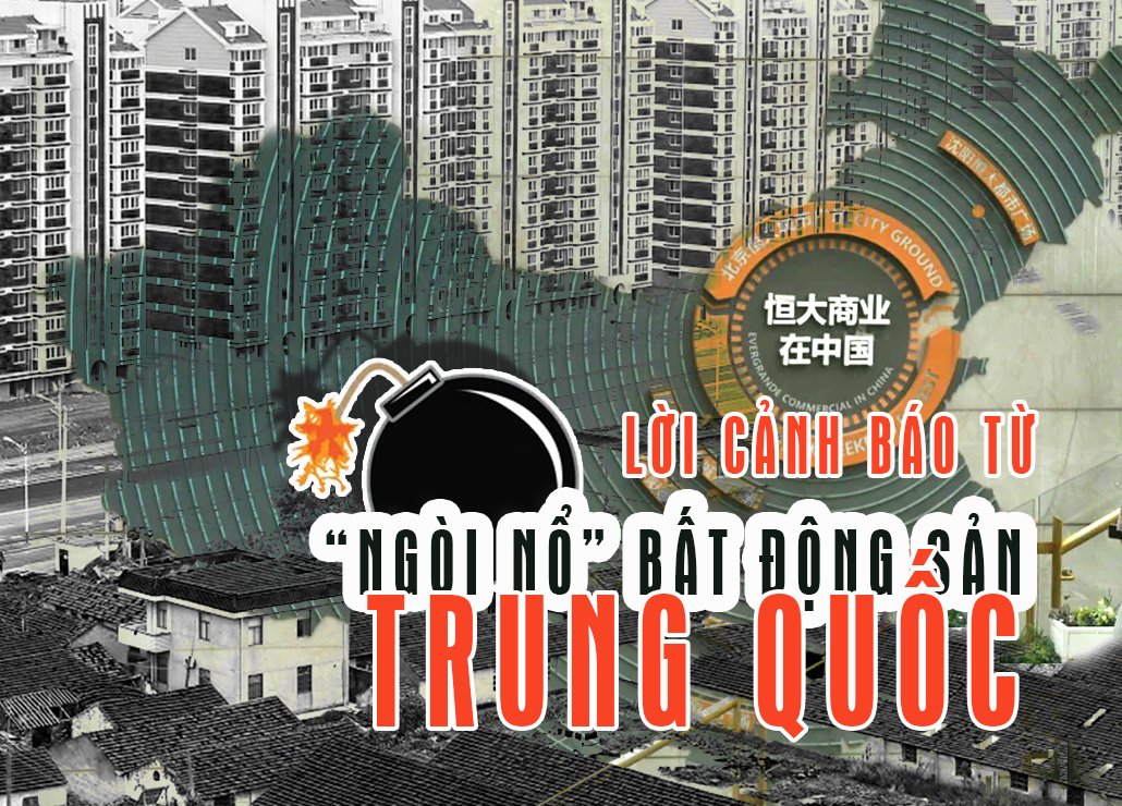 Lời cảnh báo từ "ngòi nổ" bất động sản Trung Quốc