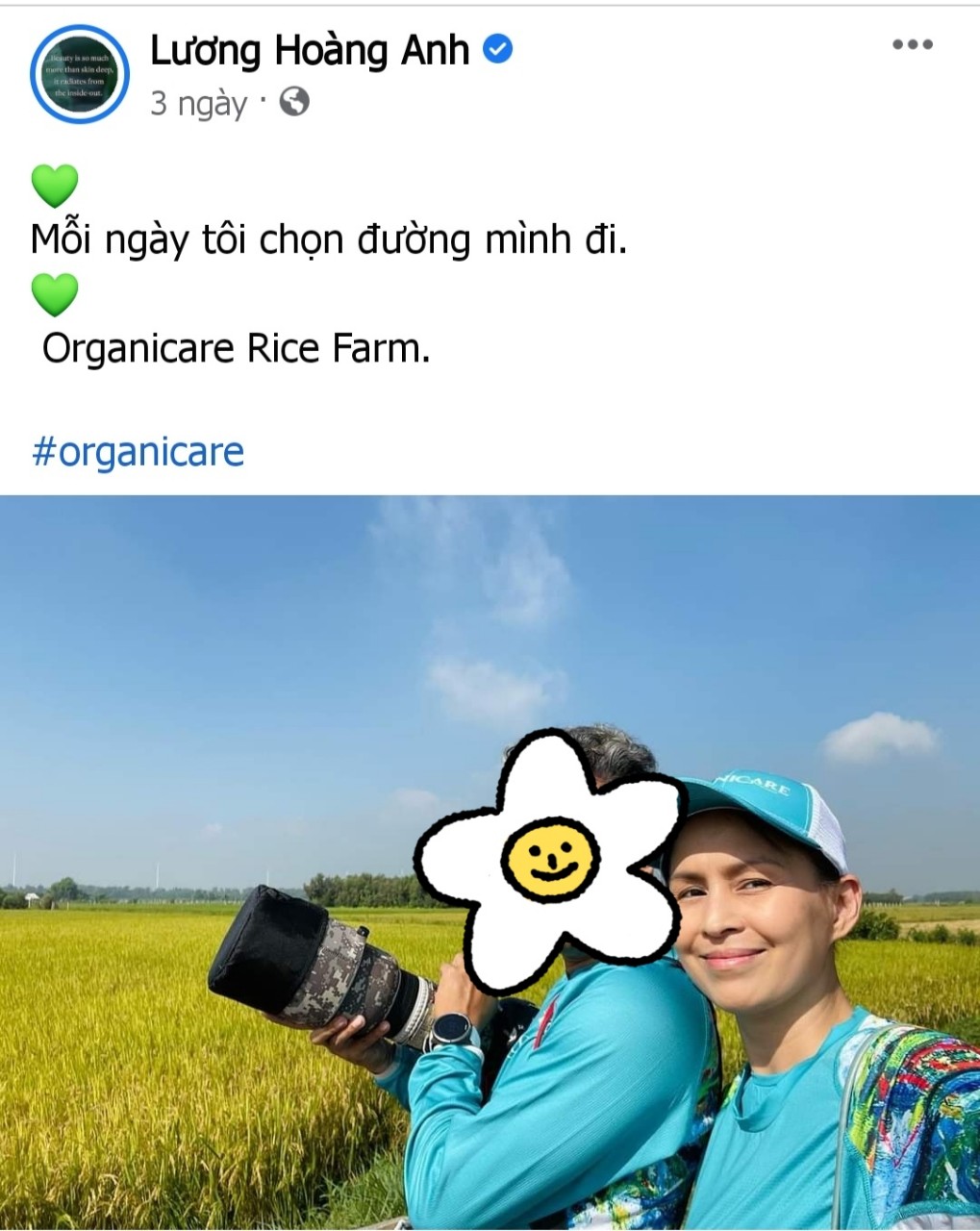 Facebooker Lương Ho&agrave;ng Anh &acirc;m thầm x&oacute;a c&aacute;c b&agrave;i viết ch&ecirc; gạo thị trường c&oacute; thuốc&rdquo;? - Ảnh 1.