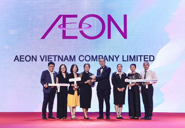 AEON Việt Nam - &ldquo;Nơi l&agrave;m việc tốt nhất ch&acirc;u &Aacute; 2022&rdquo; 4 năm li&ecirc;n tiếp - Ảnh 1.