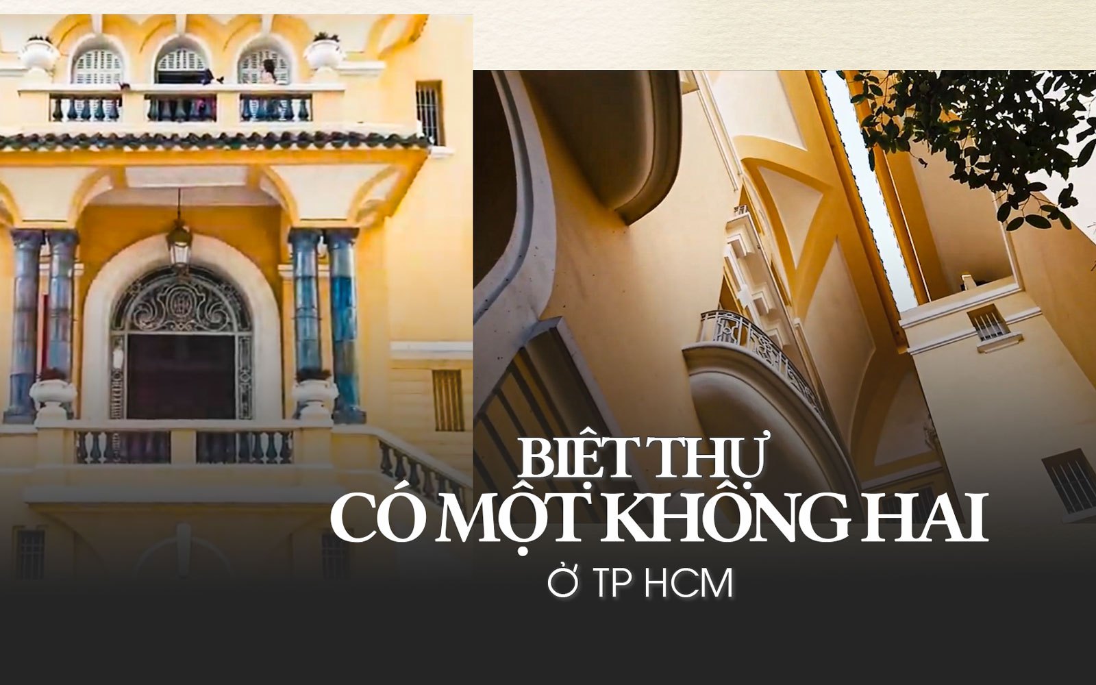 Giai thoại về căn biệt thự "có một không hai" ở TP HCM