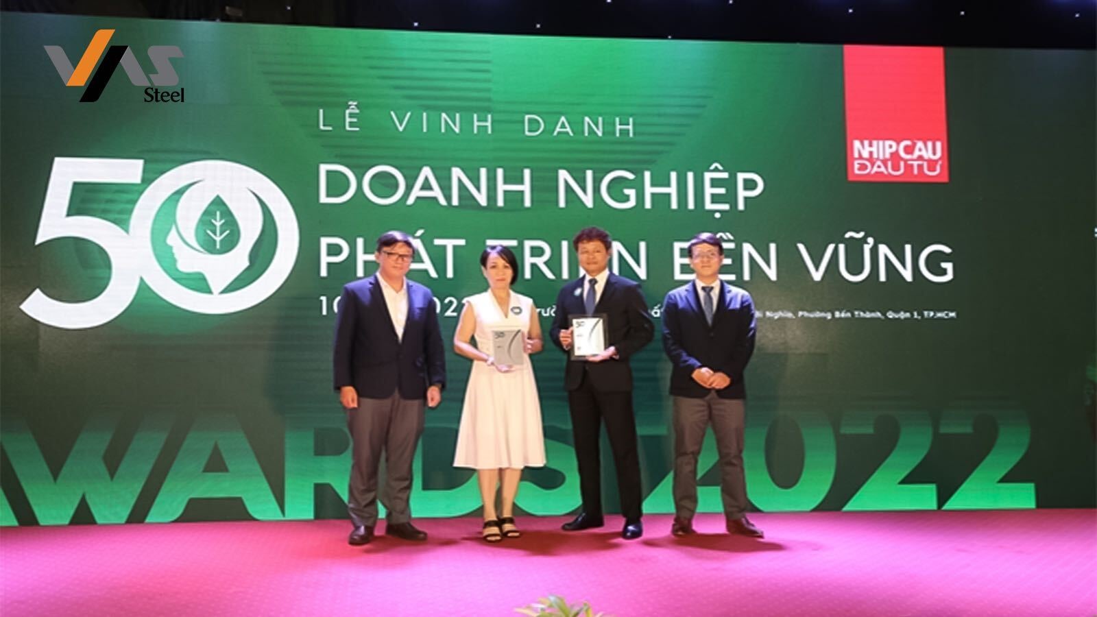 VAS được vinh danh Top 50 Doanh nghiệp Ph&aacute;t triển Bền vững ti&ecirc;u biểu 2022 - Ảnh 2.