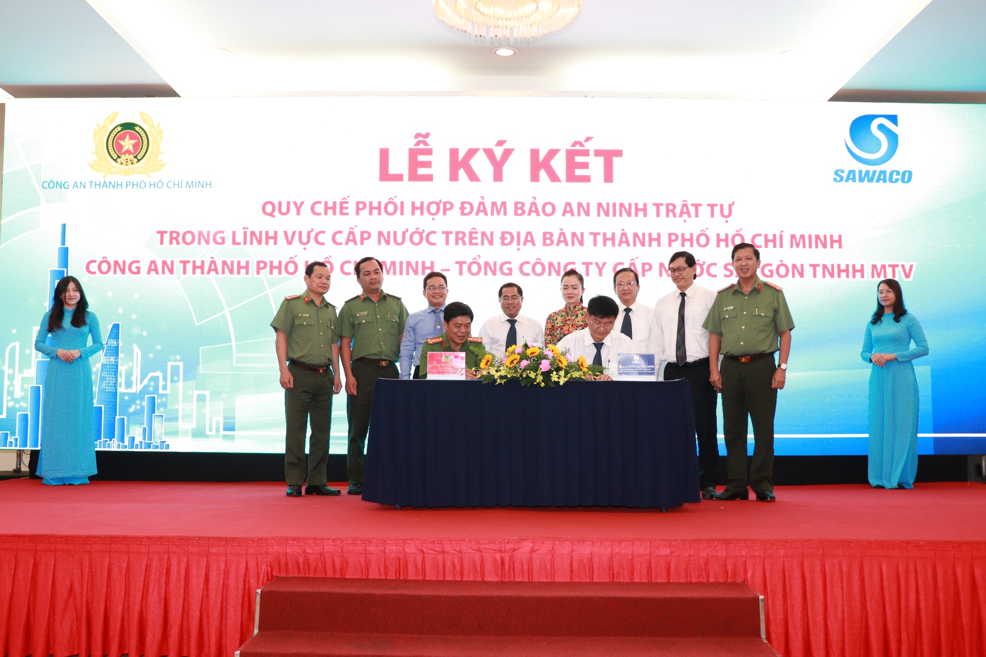 SAWACO tổ chức ngày hội toàn dân bảo vệ an ninh tổ quốc