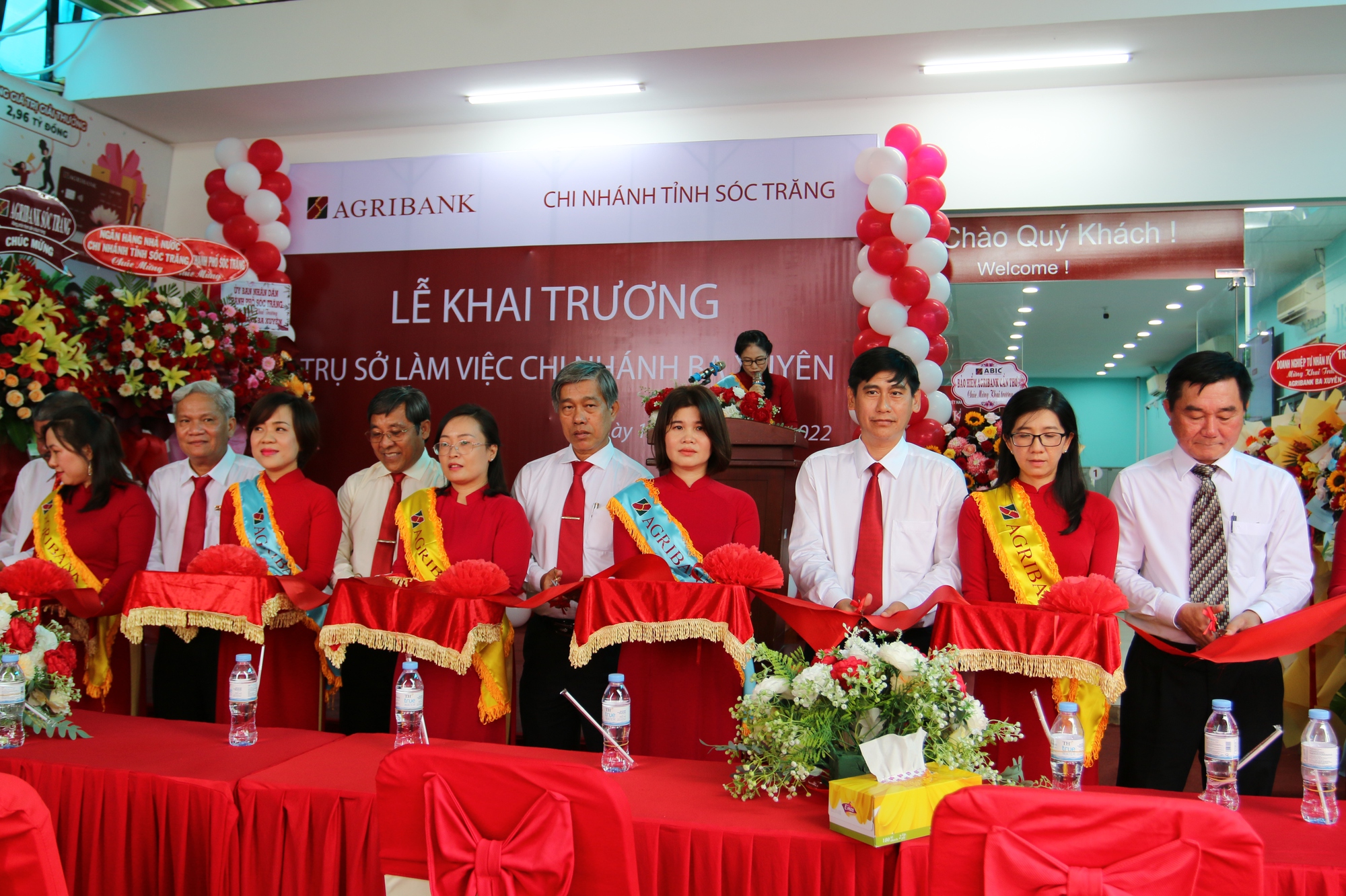 Khai trương trụ sở làm việc Agribank Chi nhánh Ba Xuyên – Sóc Trăng