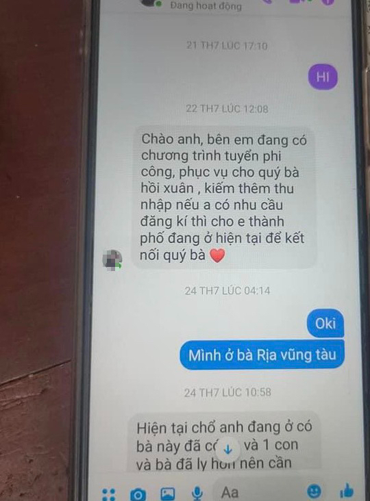C&aacute;i kết đắng của nam thanh ni&ecirc;n nhận l&agrave;m phi c&ocirc;ng cho qu&yacute; b&agrave; hồi xu&acirc;n - Ảnh 1.
