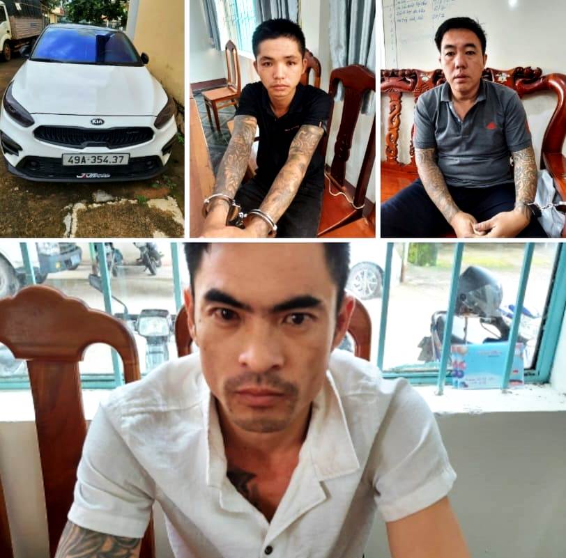 Tóm gọn băng nhóm dùng xe con chuyên trộm xe máy