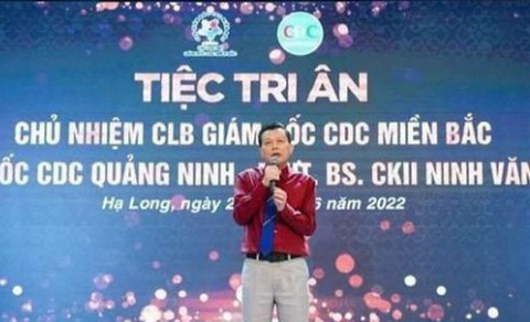 Cựu giám đốc CDC Quảng Ninh Ninh Văn Chủ bị kỷ luật cảnh cáo
