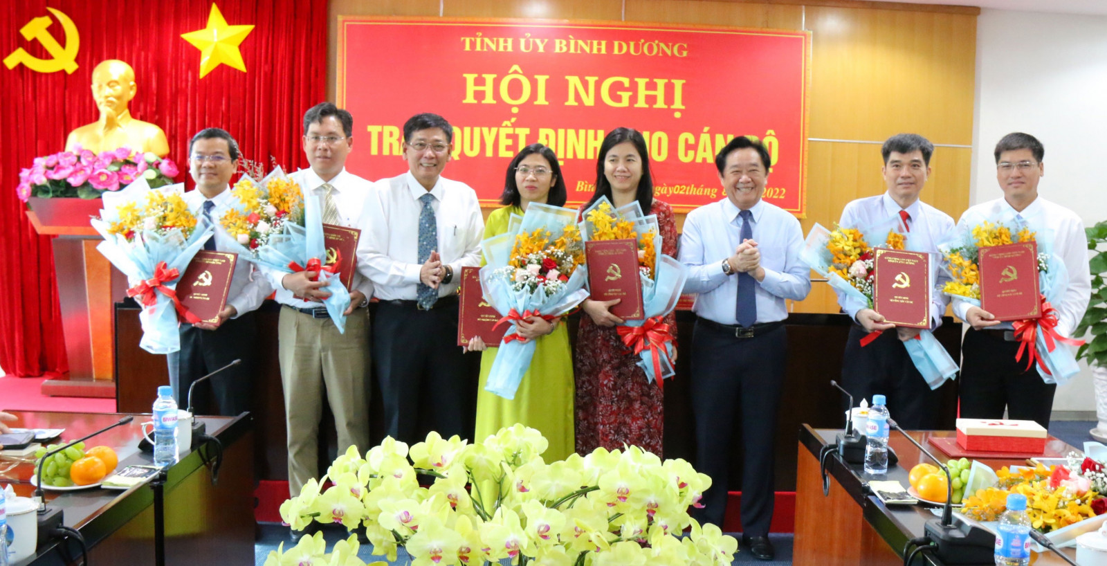 Điều động, bổ nhiệm nhiều cán bộ ở Bình Dương