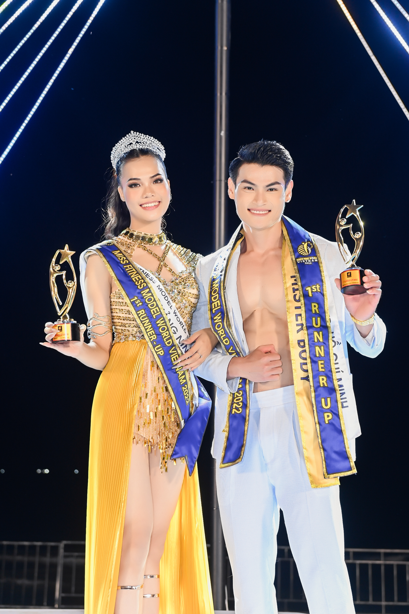 Kim Minh Sơn – Diễm My đăng quang Fitness Model World Vietnam 2022 - Ảnh 2.