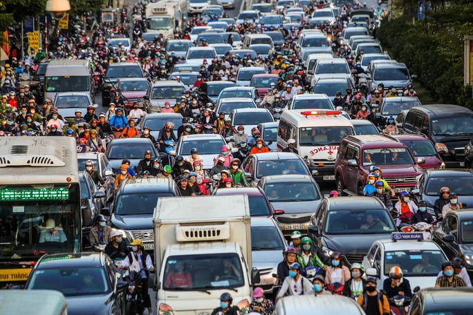Hà Nội có 31 điểm ùn tắc giao thông