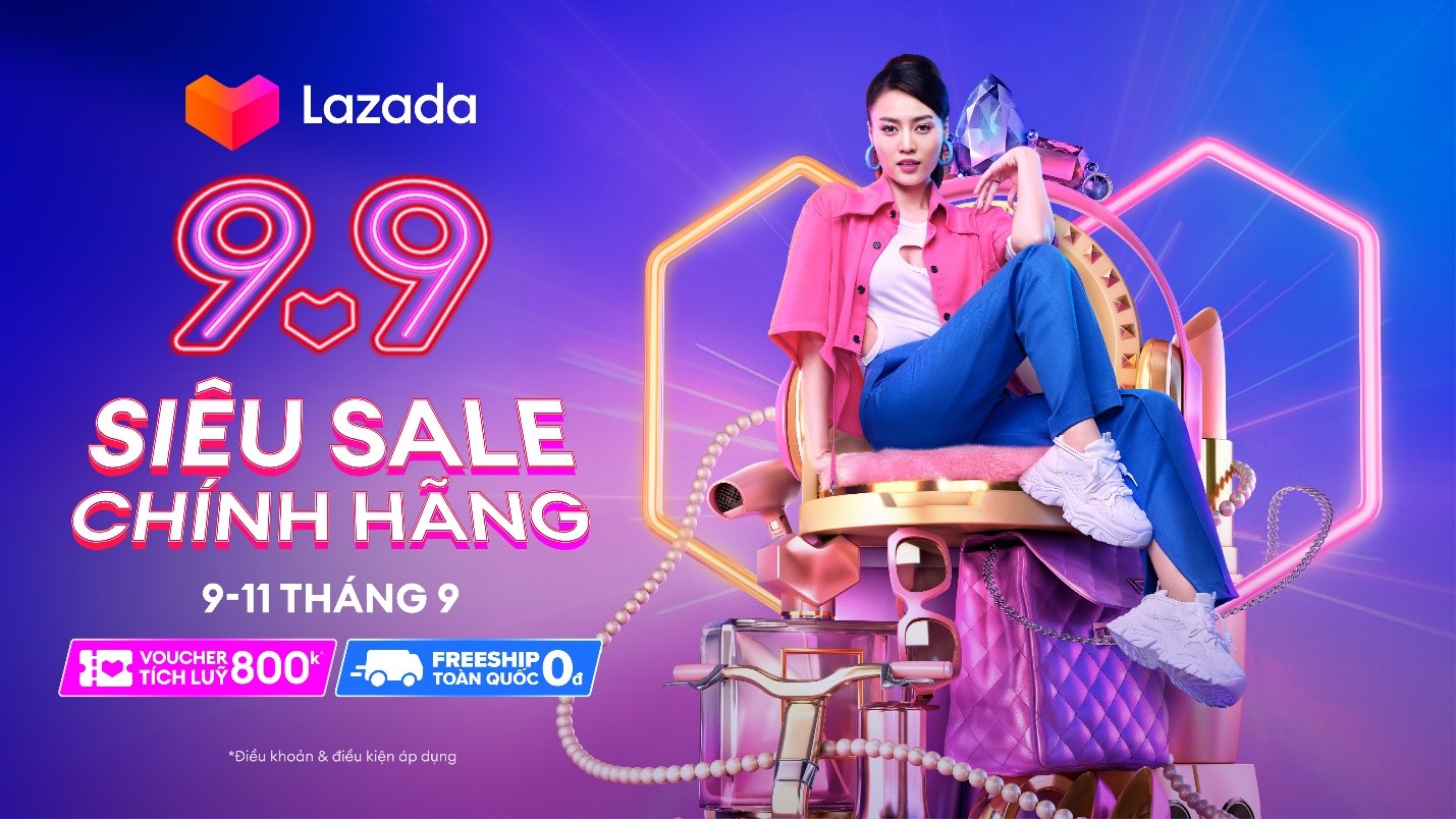 Hàng triệu sản phẩm chính hãng giảm giá sâu trên Lazada dịp Lễ hội mua sắm 9-9 - Ảnh 1.
