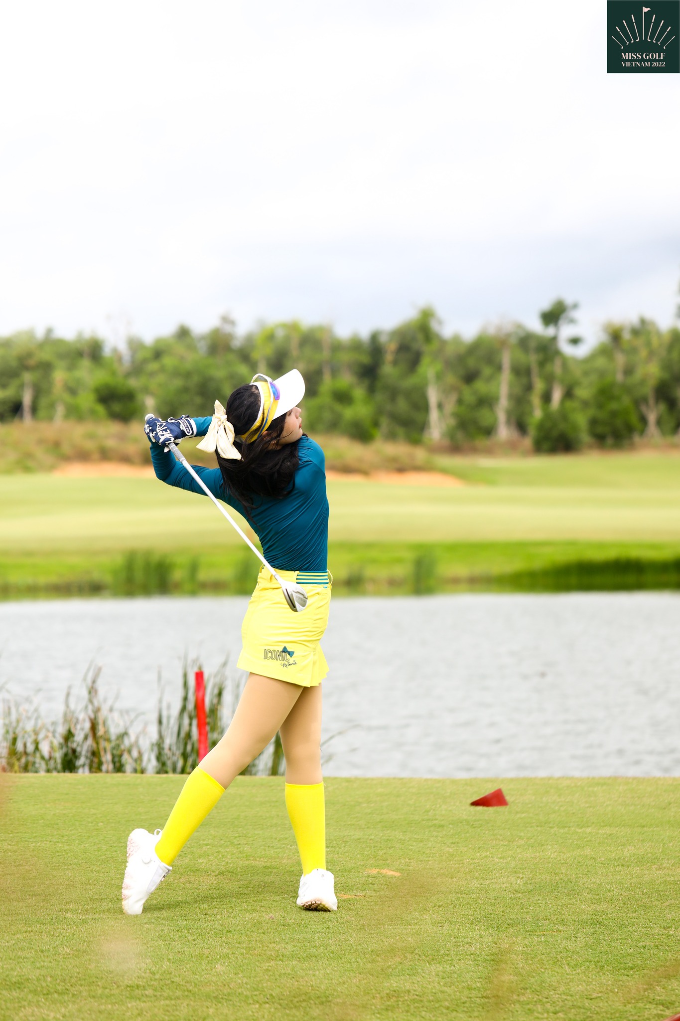 Hoa khôi trên sân golf - Ảnh 8.