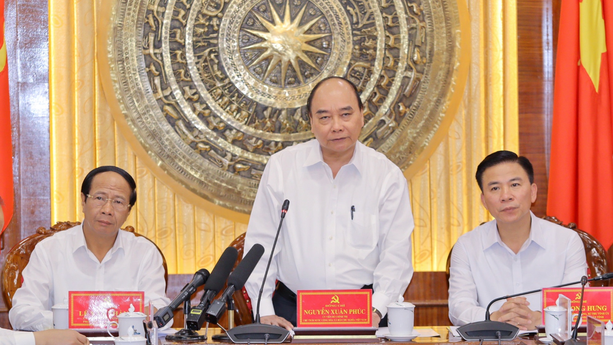 Chủ tịch nước: Thanh H&oacute;a cần tận dụng tốt c&aacute;c cơ chế đặc th&ugrave; để bứt ph&aacute; - Ảnh 1.
