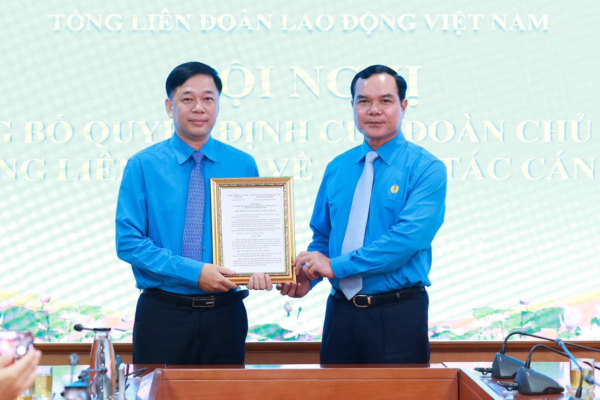 Ông Tống Văn Băng làm Trưởng Ban Tổ chức Tổng LĐLĐ Việt Nam