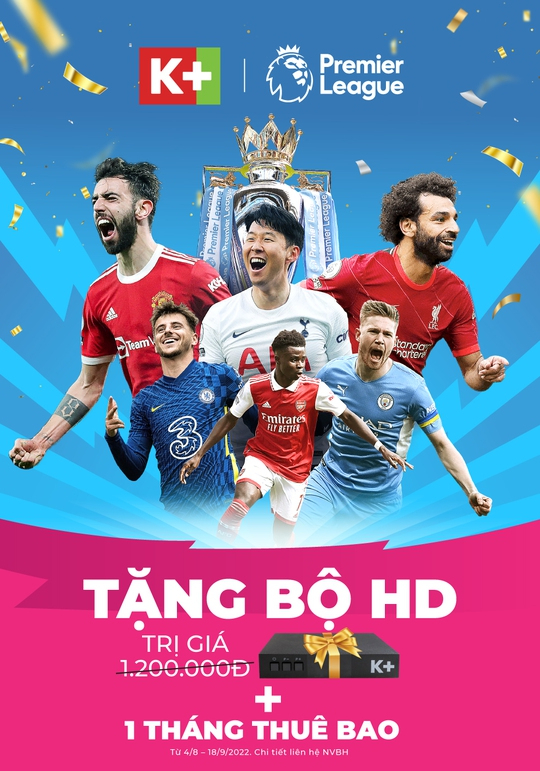 Thưởng thức đại tiệc Ngoại hạng Anh trọn vẹn 3 m&ugrave;a giải tr&ecirc;n K+ - Ảnh 1.