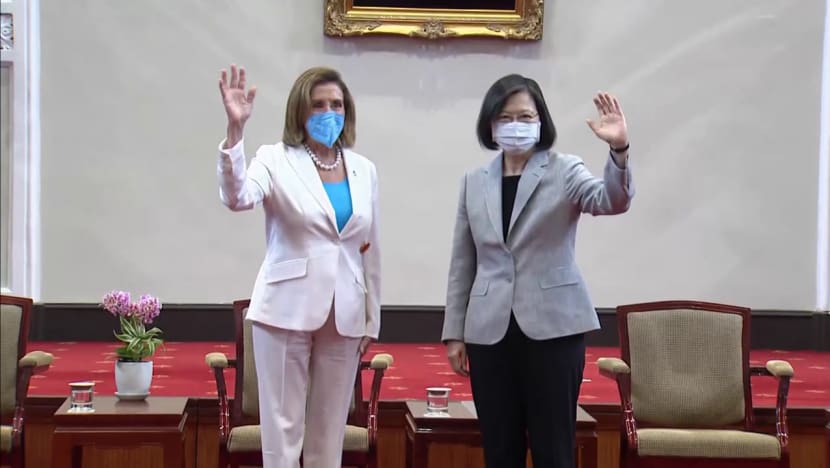 Bà Pelosi gặp gỡ người đứng đầu Đài Loan Thái Anh Văn