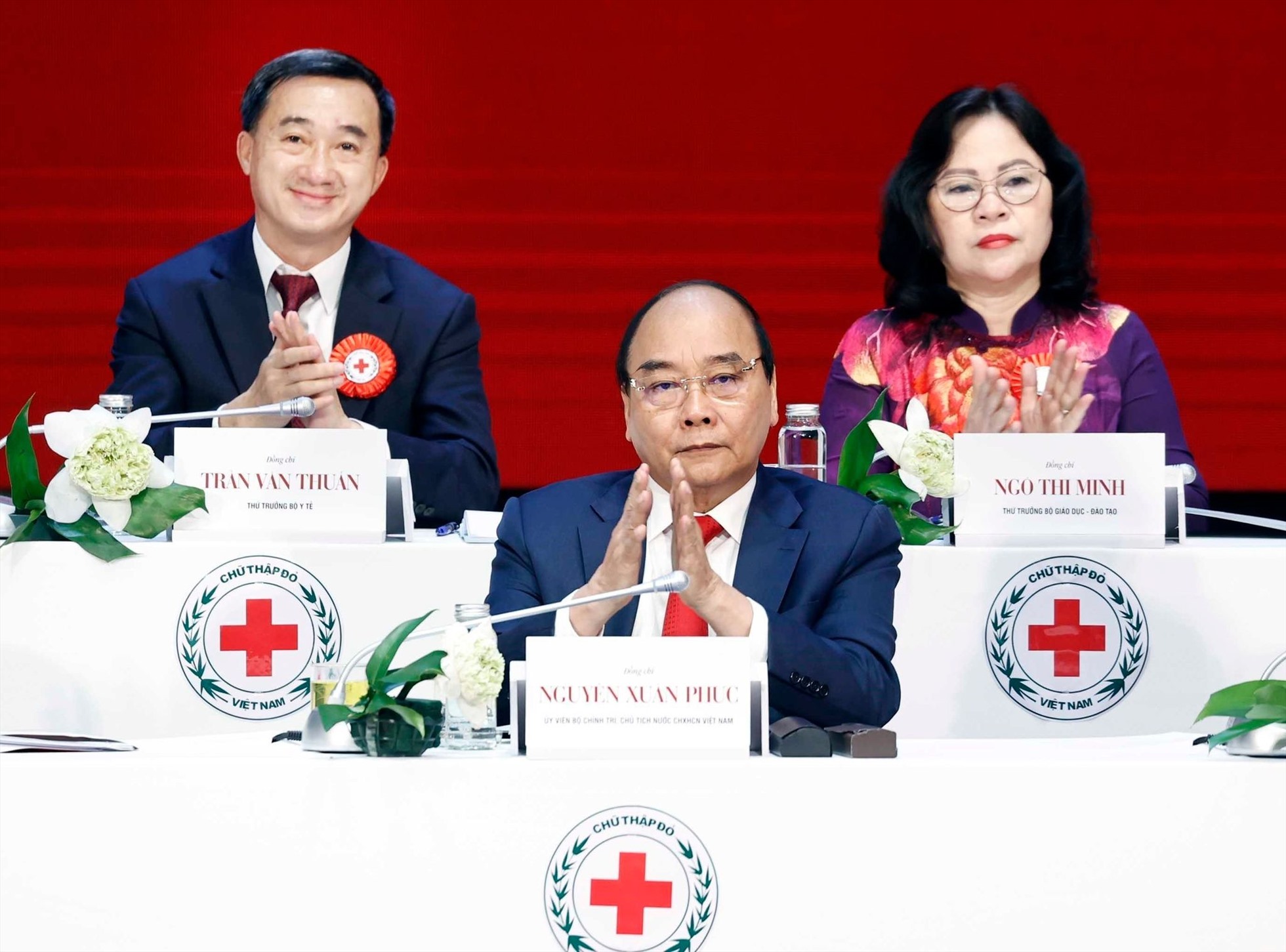 Chủ tịch nước l&agrave;m Chủ tịch danh dự Hội Chữ thập đỏ Việt Nam - Ảnh 3.
