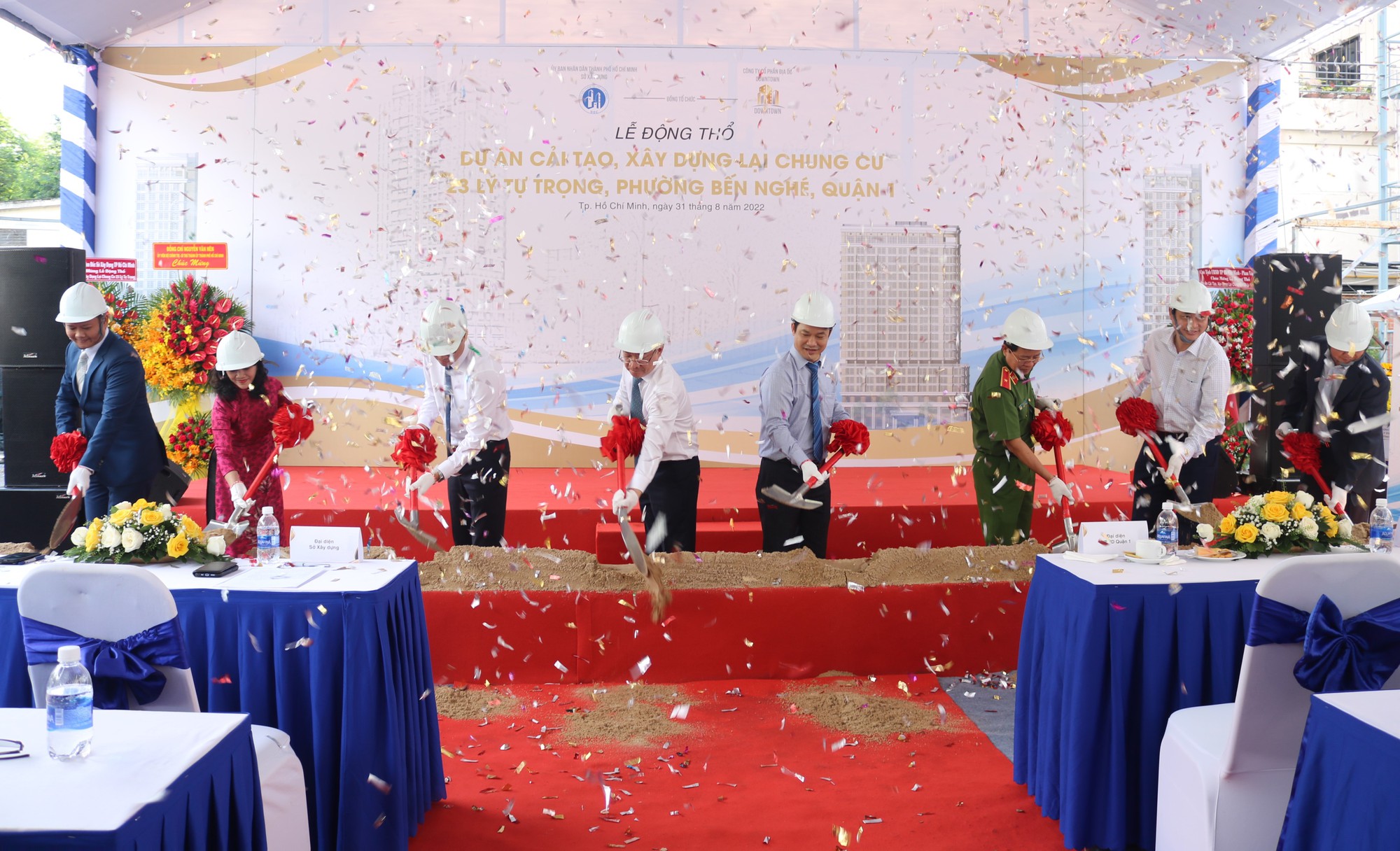 Động thổ dự án quan trọng với người dân tại trung tâm TP HCM