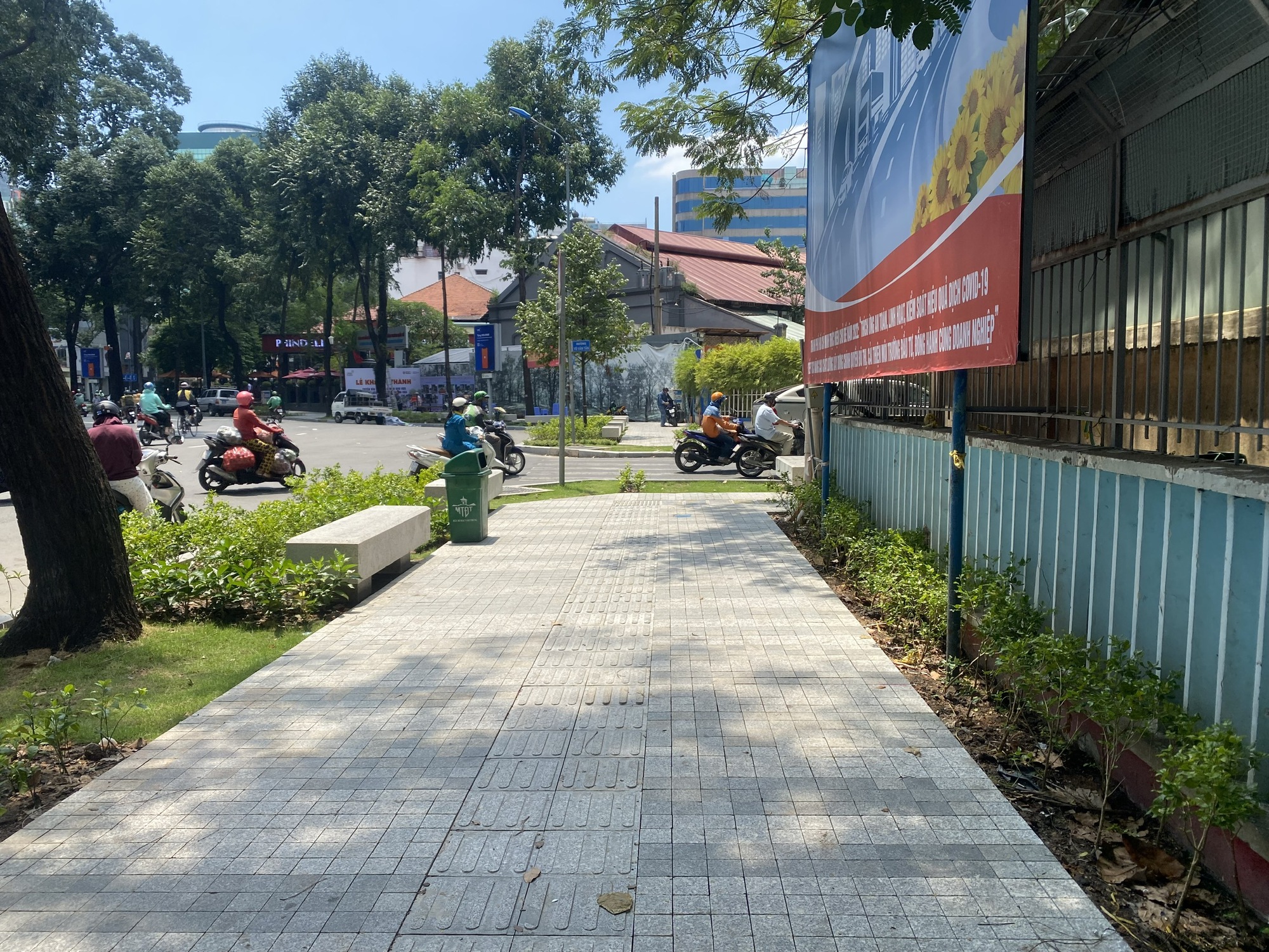 TP HCM: Sáng nay, khu vực Hồ Con Rùa  chính thức "thay da đổi thịt"