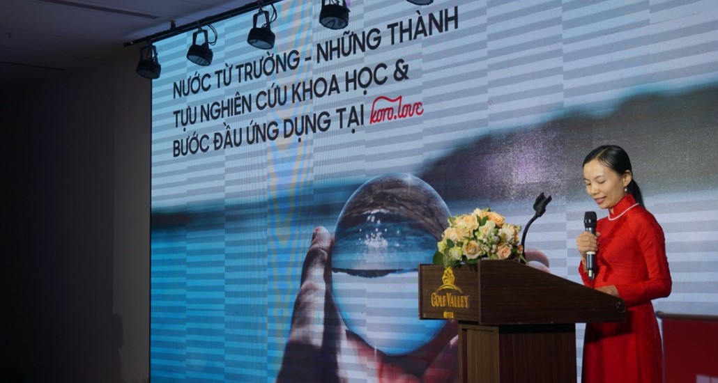 Những lợi ích nổi bật của nước từ trường với sức khỏe