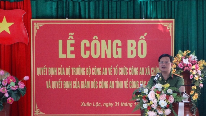 C&ocirc;ng an tỉnh Đồng Nai c&oacute; t&acirc;n Ph&oacute; gi&aacute;m đốc - Ảnh 1.