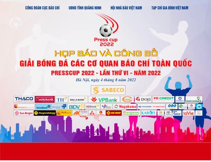 Press Cup 2022 thay đổi thể thức thi đấu