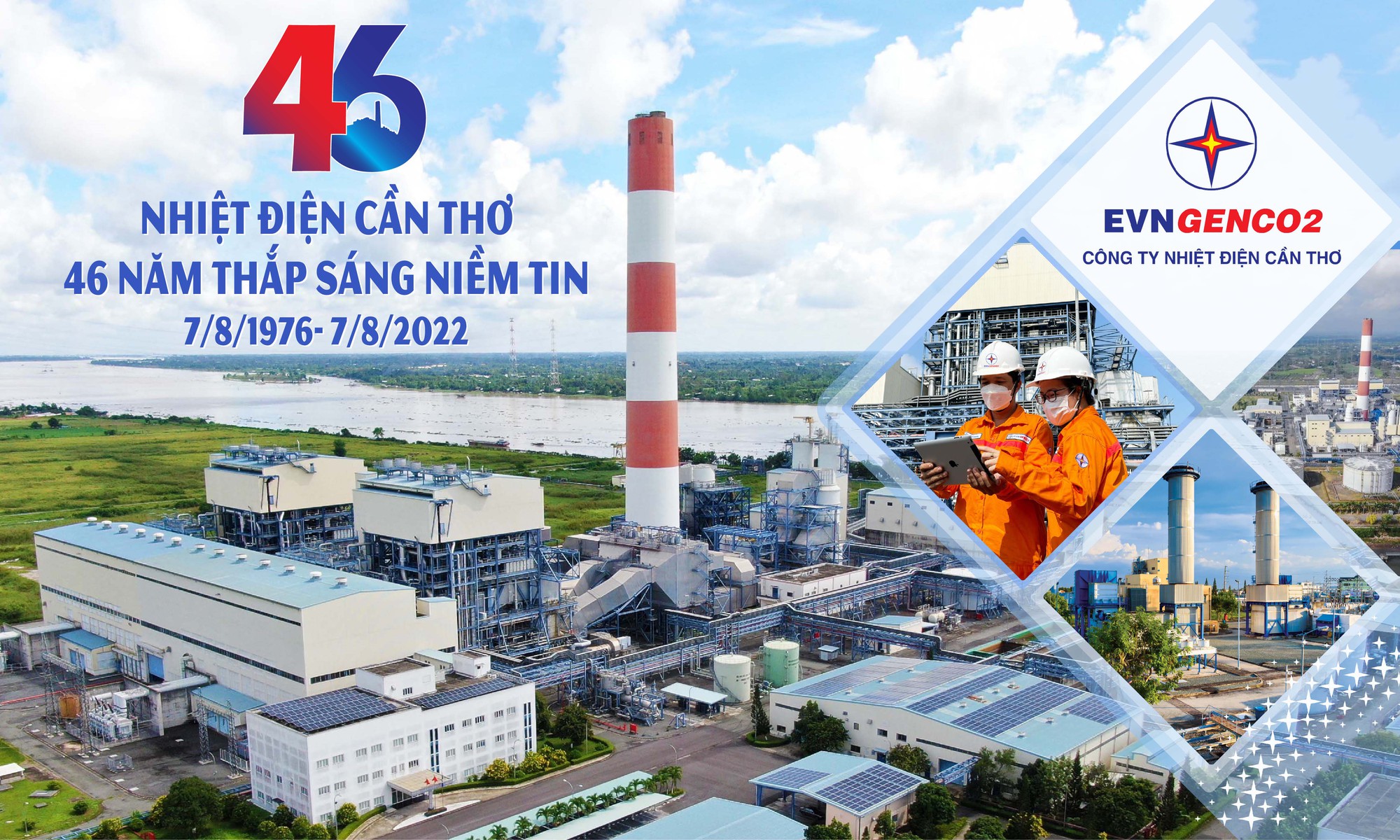 Nhiệt điện Cần Thơ - 46 năm thắp sáng niềm tin - Ảnh 1.
