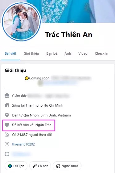 Ca sĩ nh&iacute; Nguyễn Thiện Nh&acirc;n đổi t&ecirc;n tr&ecirc;n mạng x&atilde; hội, lấy họ Tr&aacute;c - Ảnh 2.