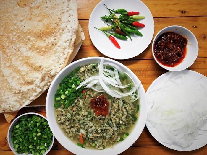 Ngọt thanh, dân dã món canh don nấu hẹ