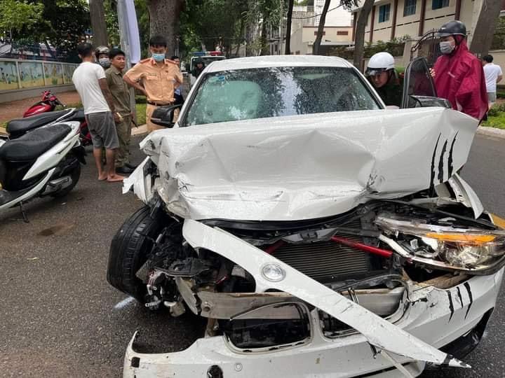 Người đàn ông xăm trổ lái ôtô gây tai nạn liên tiếp ở TP Vũng Tàu