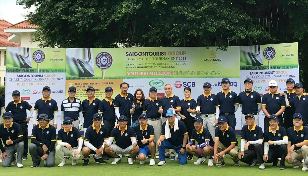 Giải Golf "Saigontourist Group vì cộng đồng" tặng 1.000 suất học bổng