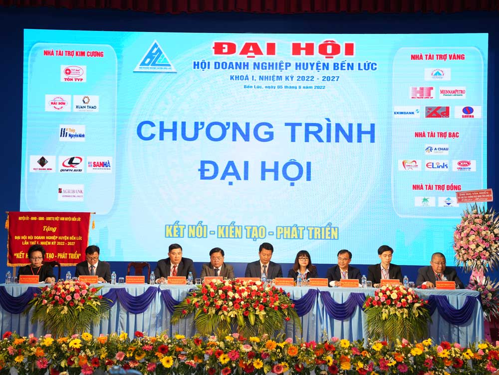 Đại hội Hội Doanh nghiệp huyện Bến Lức Khóa I thành công tốt đẹp - Ảnh 2.