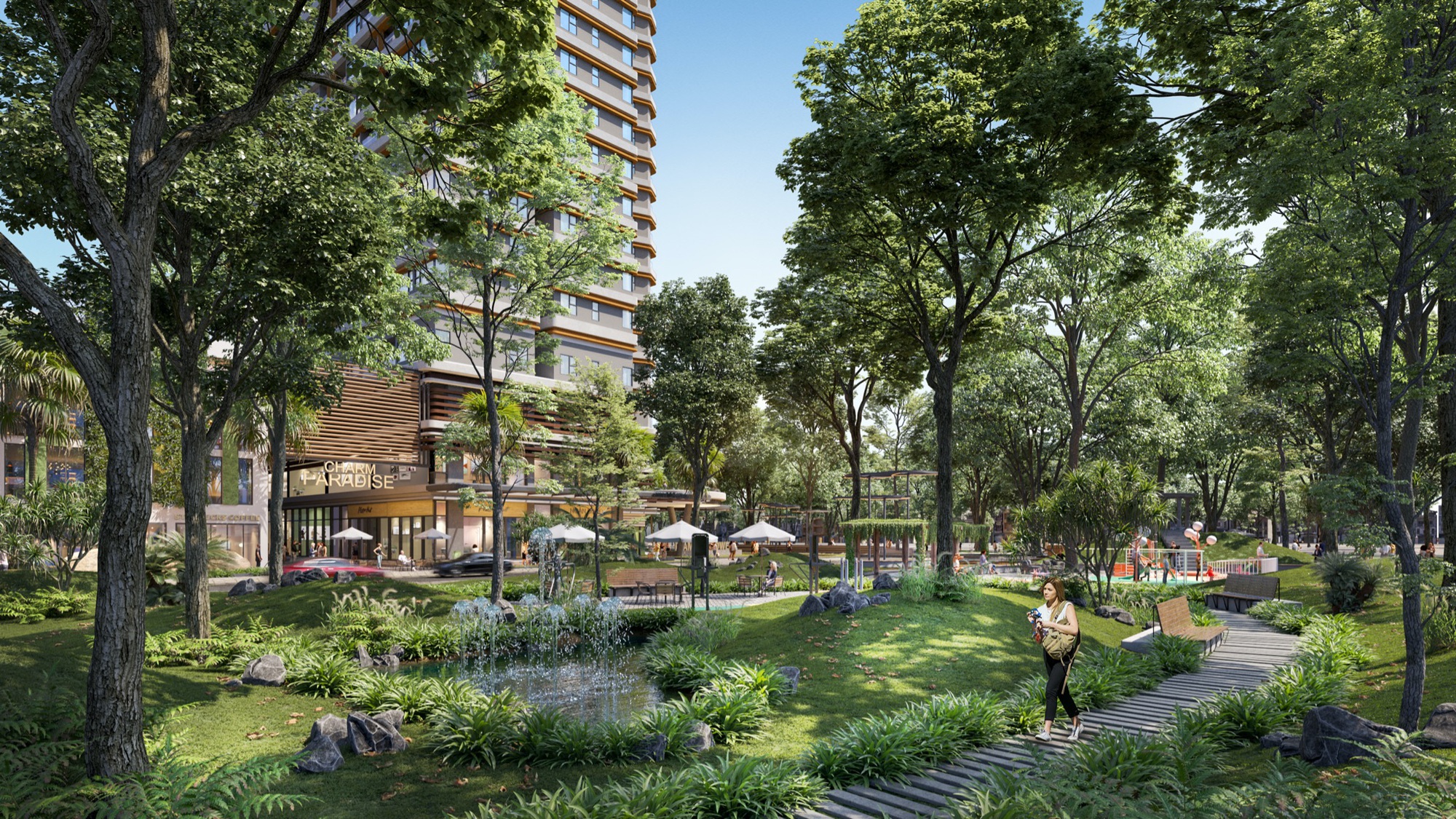Charm City - Khu phức hợp cao cấp d&agrave;nh cho giới chuy&ecirc;n gia đ&atilde; đi v&agrave;o v&acirc;n h&agrave;nh - Ảnh 3.