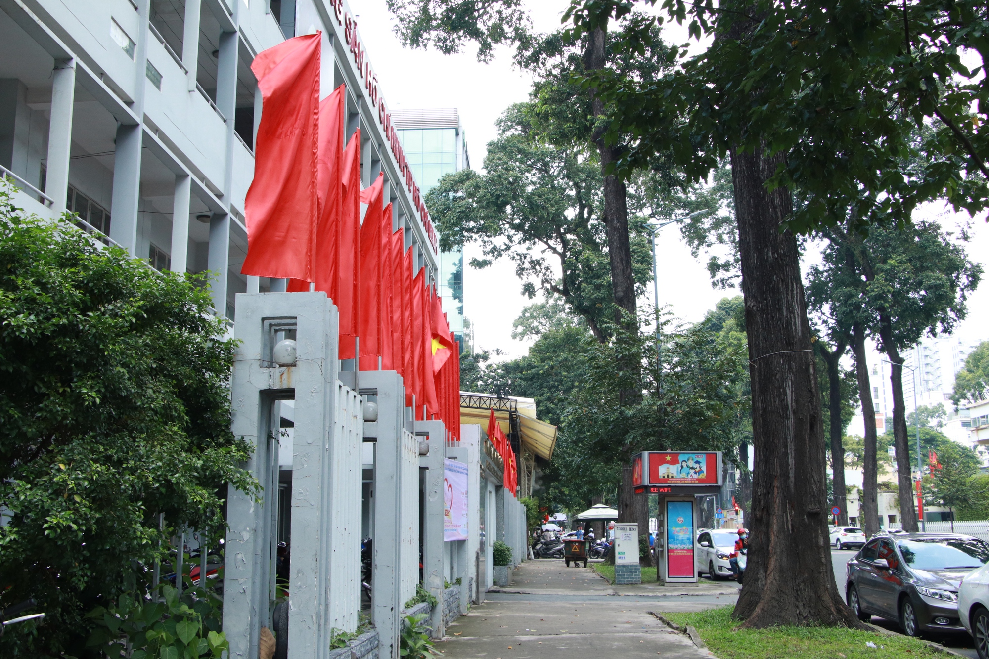 Sáng thanh bình, ngập tràn không khí Quốc khánh tại TP HCM - Ảnh 5.