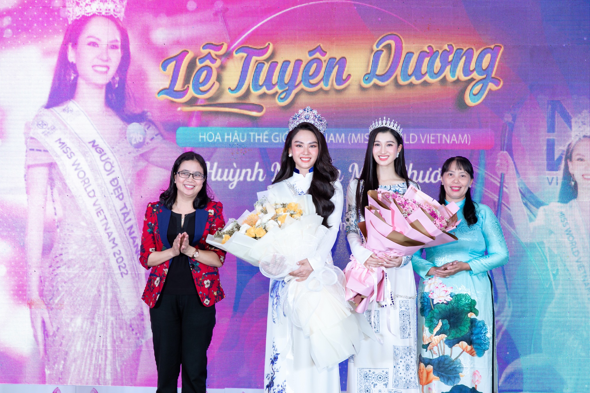Chuyến về qu&ecirc; đầy &yacute; nghĩa của hoa hậu Mai Phương - Ảnh 1.
