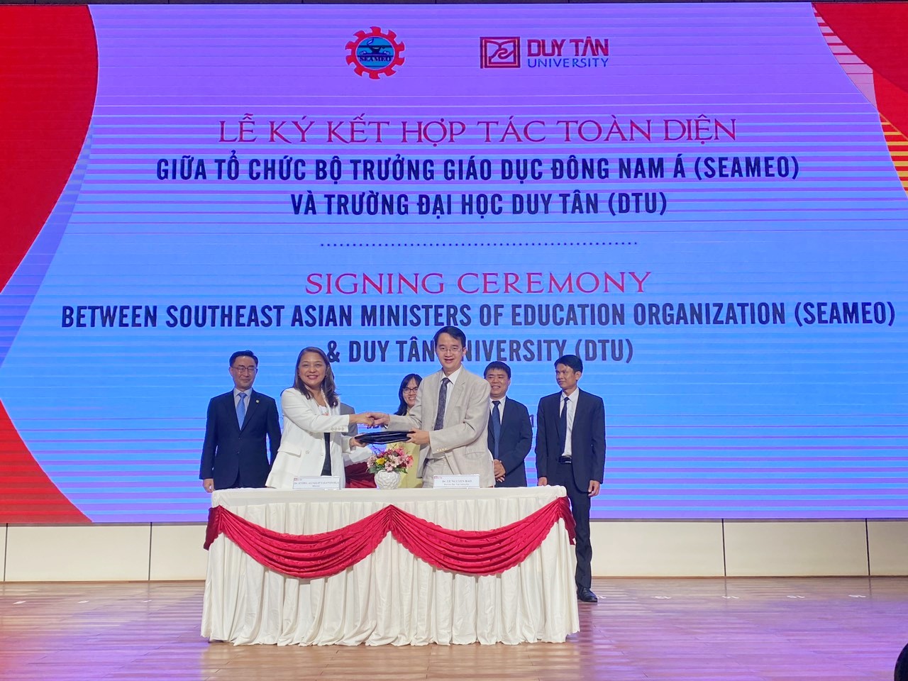 Trường ĐH Duy Tân hợp tác với Tổ chức Bộ trưởng Giáo dục Đông Nam Á