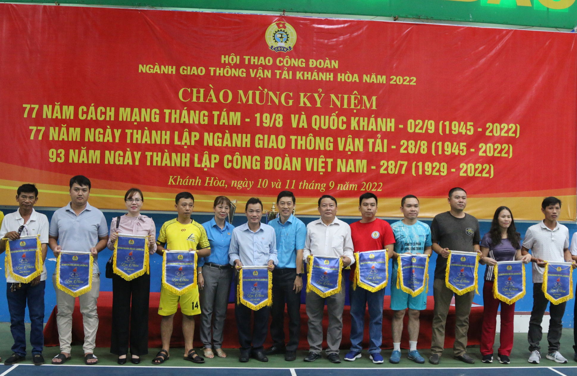 Hơn 200 vận động viên tham gia hội thao ngành Giao thông vận tải Khánh Hoà