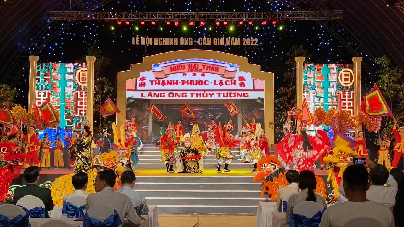VIDEO: Tưng bừng lễ hội Nghinh Ông Cần Giờ 2022
