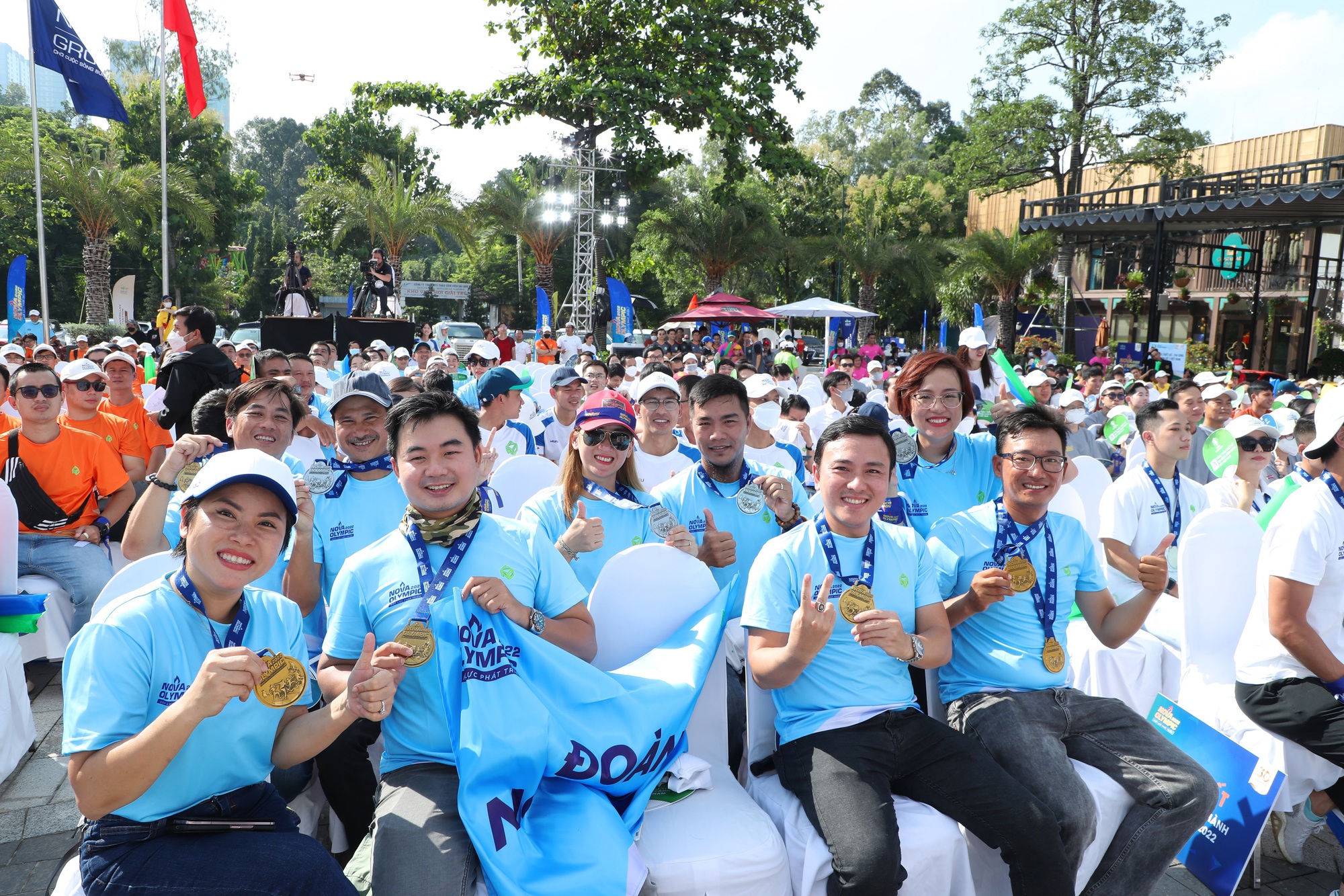 Bế mạc Nova Olympic 2022: T&ocirc;n vinh sức mạnh v&agrave; tinh thần đo&agrave;n kết - Ảnh 4.