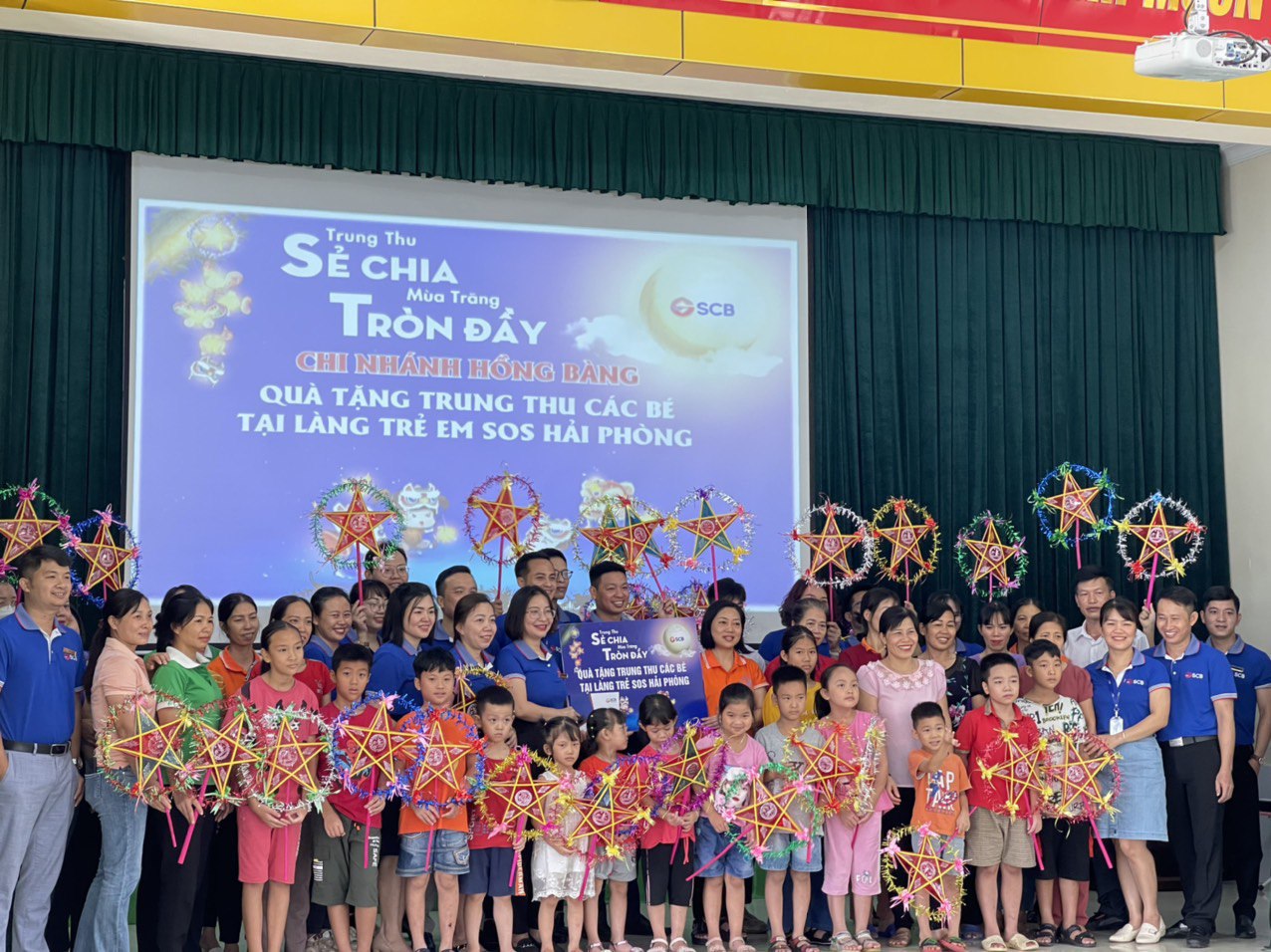 SCB mang trung thu ấm áp đến trẻ em mọi miền