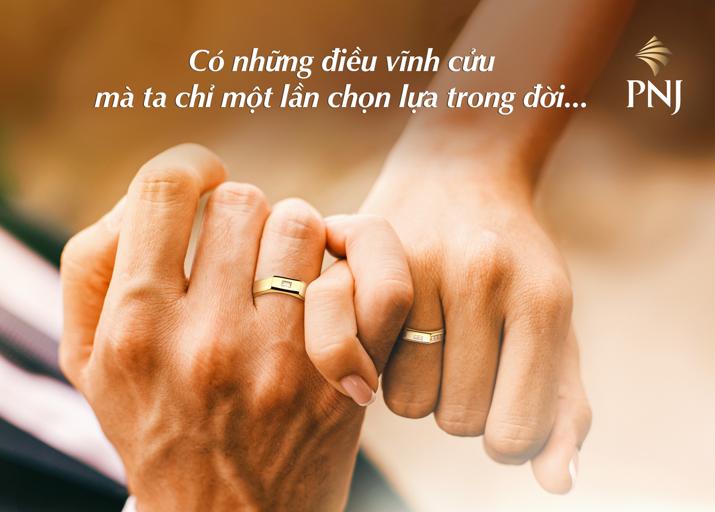 Trang sức cưới PNJ - Biểu tượng vĩnh cửu của tình yêu đích thực
