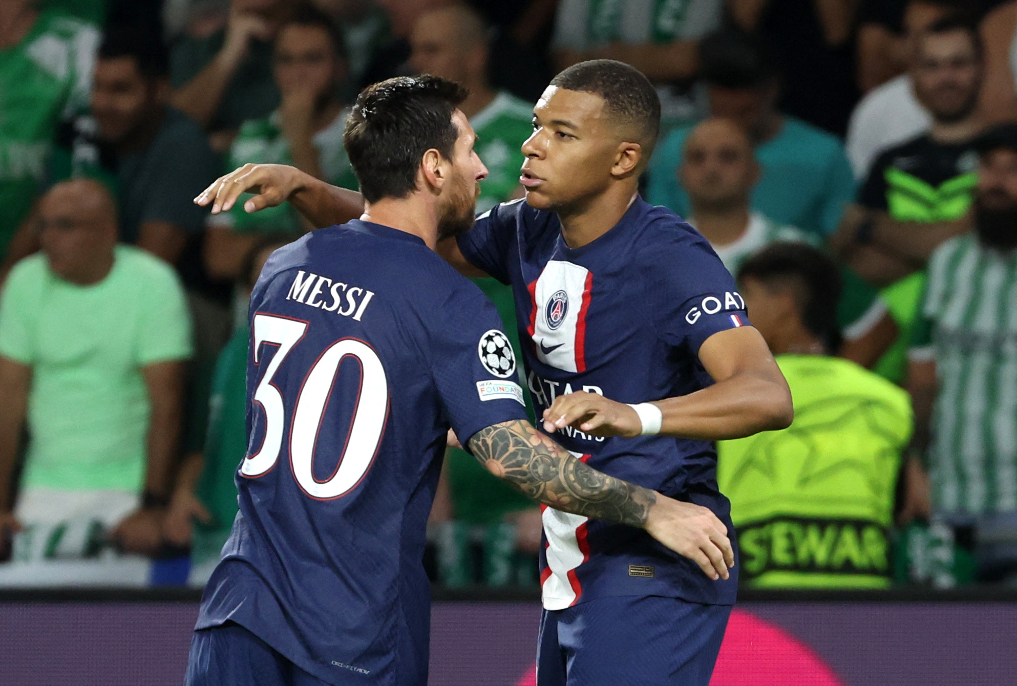 Tam tấu thăng hoa, PSG thắng ngược chủ nhà Maccabi Haifa