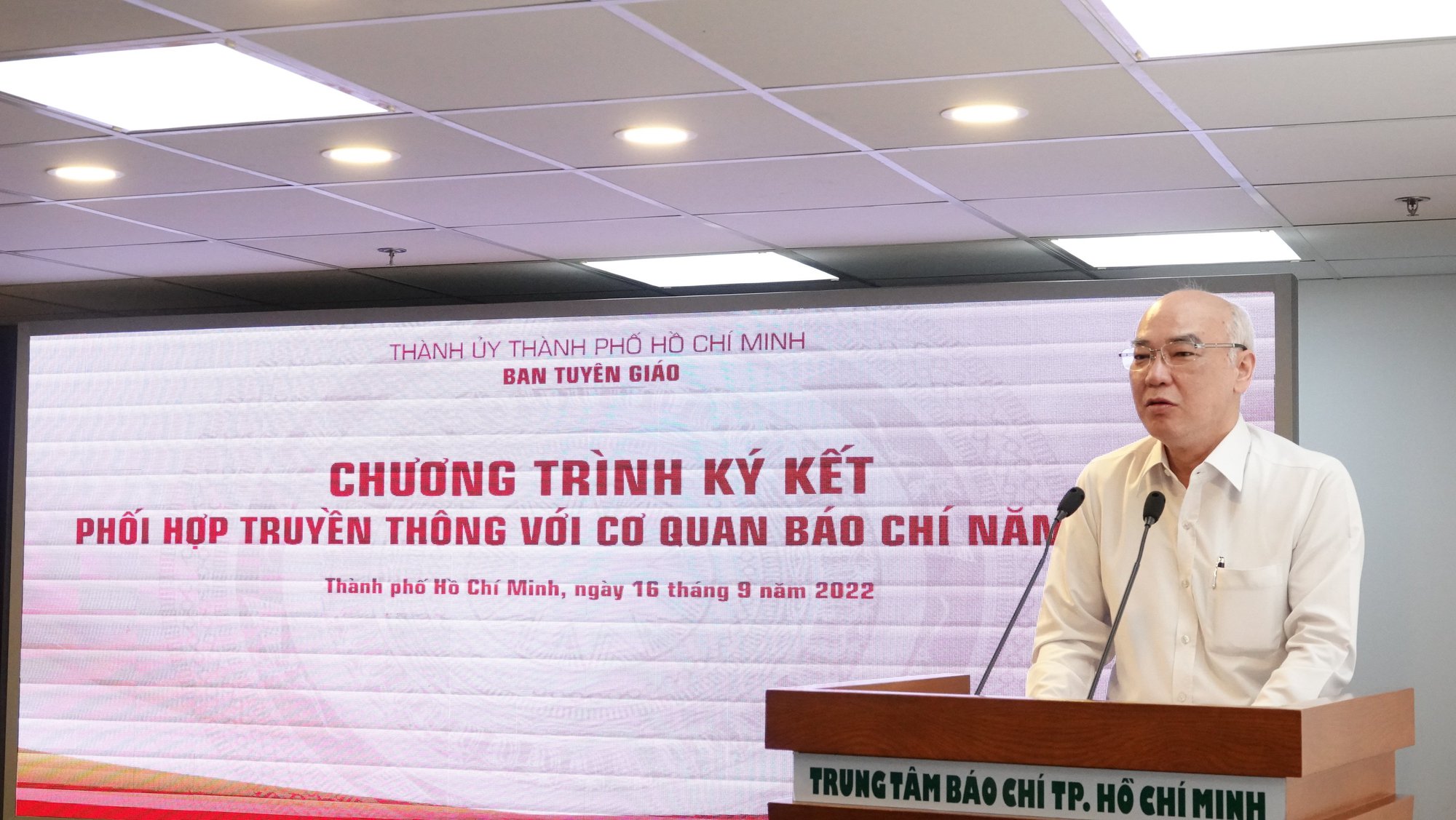 TP HCM ký kết phối hợp truyền thông với các cơ quan báo chí