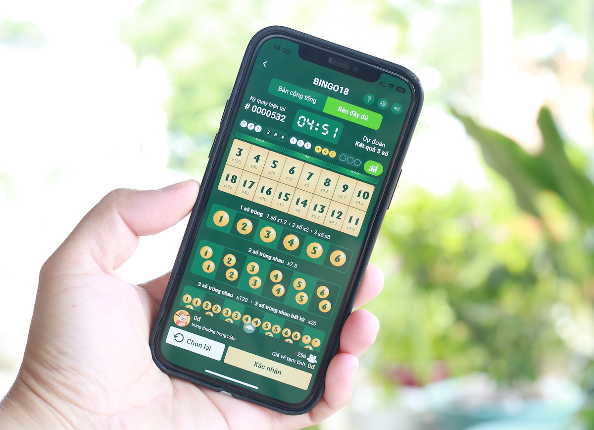 Khám phá Bingo18 - Xổ số nhanh 10 phút trên điện thoại