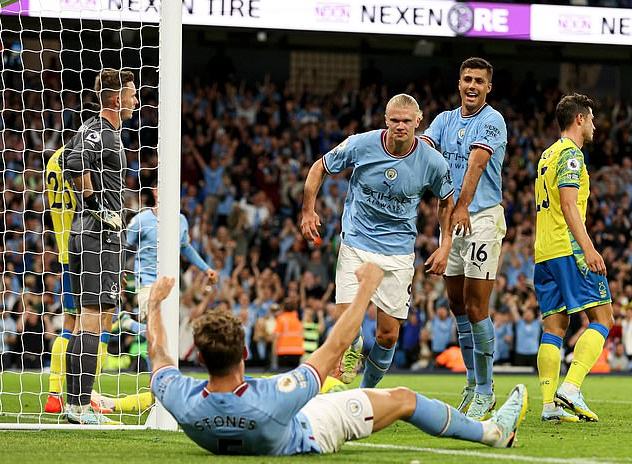 Haaland và HLV Arteta hay nhất Ngoại hạng Anh tháng 8 - Ảnh 2.